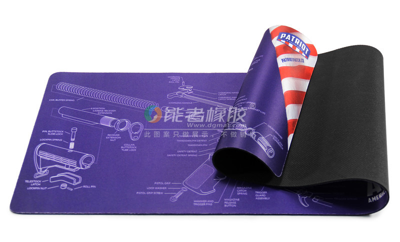 能者橡膠專業(yè)生產(chǎn)槍支裝配墊（槍墊、槍支清潔墊）